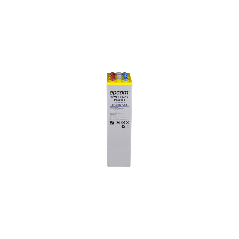 Batería GEL OPzV 2V 2000Ah EPCOM Powerline Solar | Precio México - Envío Inmediato | LM Soluciones