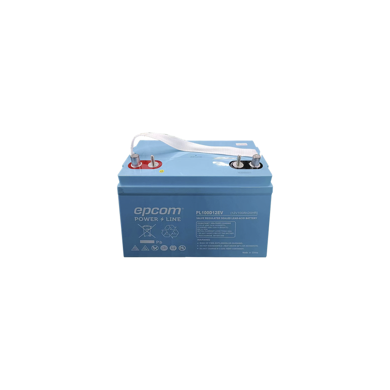 Batería Ciclo Profundo 12V 100Ah AGM-VRLA EPCOM Powerline | Precio México - Envío Inmediato | LM Soluciones