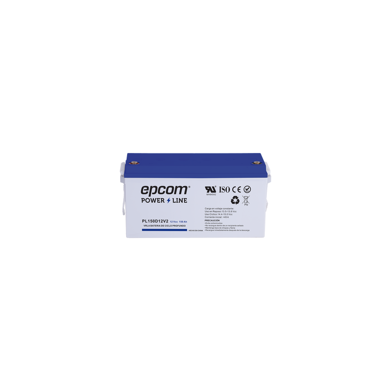 Batería AGM 12V 150Ah Ciclo Profundo EPCOM POWERLINE | Precio México - Envío Inmediato | LM Soluciones