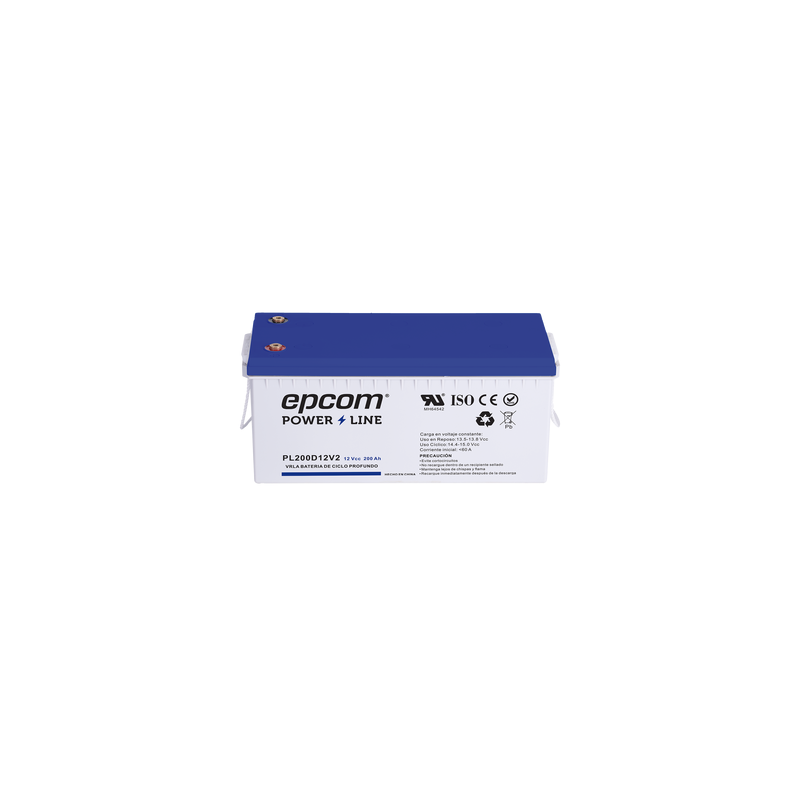 Batería AGM 12V 200Ah Ciclo Profundo EPCOM POWERLINE | Precio México - Envío Inmediato | LM Soluciones