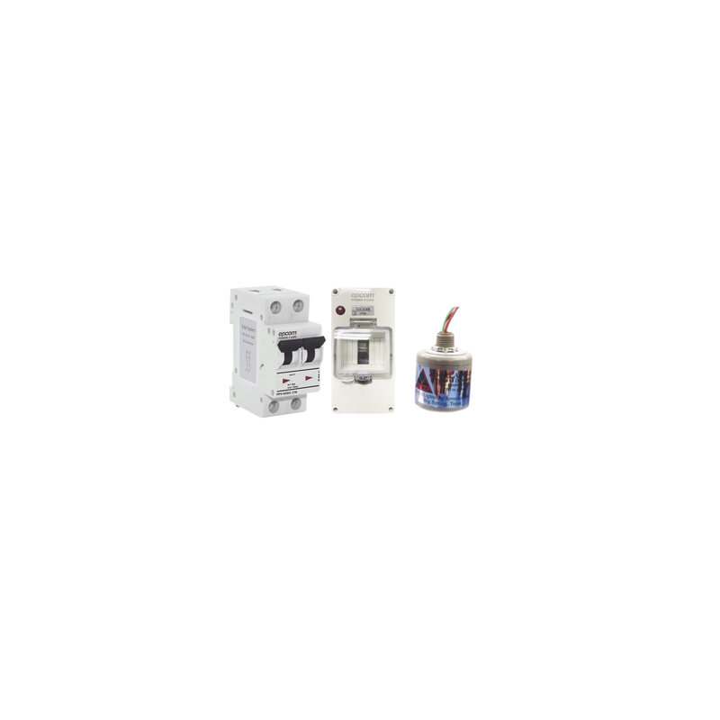 Kit Centro de Carga Vcc 20A Epcom Powerline con Supresor | Precio México - Envío Inmediato | LM Soluciones