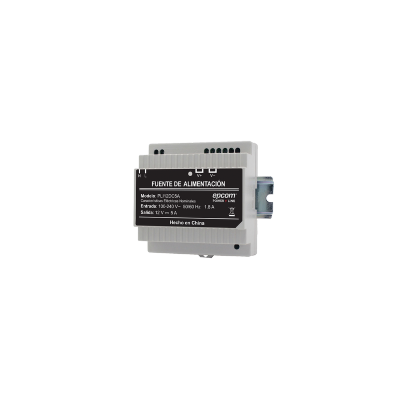 Fuente Industrial Epcom Power Line 12V 5A | Precio México - Envío Inmediato | LM Soluciones