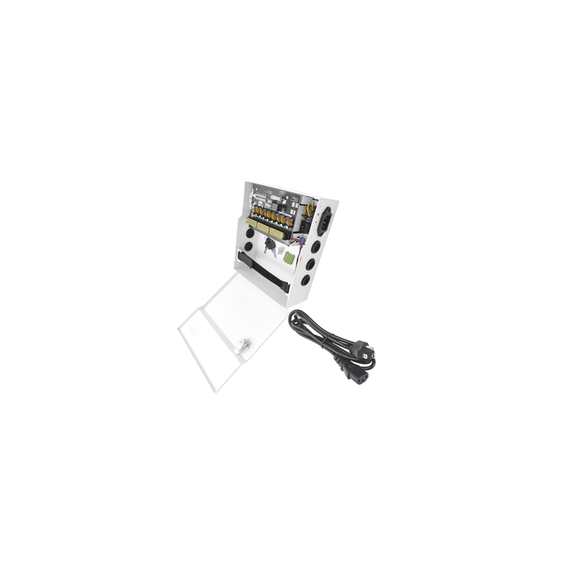 Fuente Poder Epcom 12V 10A 9 Salidas Respaldo Batería | Precio México - Envío Inmediato | LM Soluciones