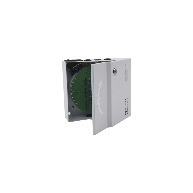 Fuente de Poder 24Vca 8A para 8 Cámaras EPCOM POWERLINE | Precio México - Envío Inmediato | LM Soluciones