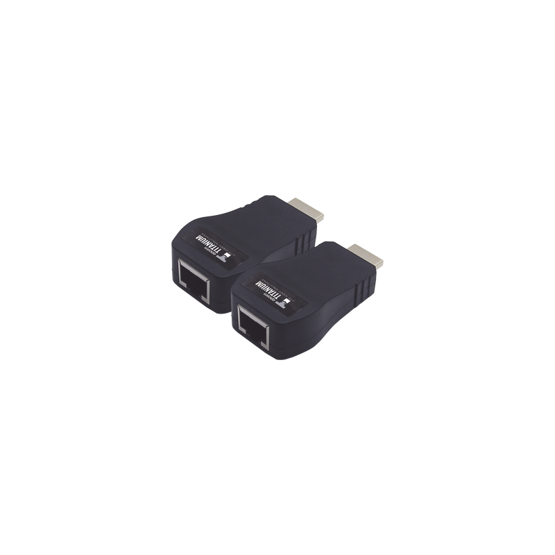 Kit Extensor 25m convertidor Señal HDMI a UTP (Cat5e/Cat 6)  / Calidad PREMIUM