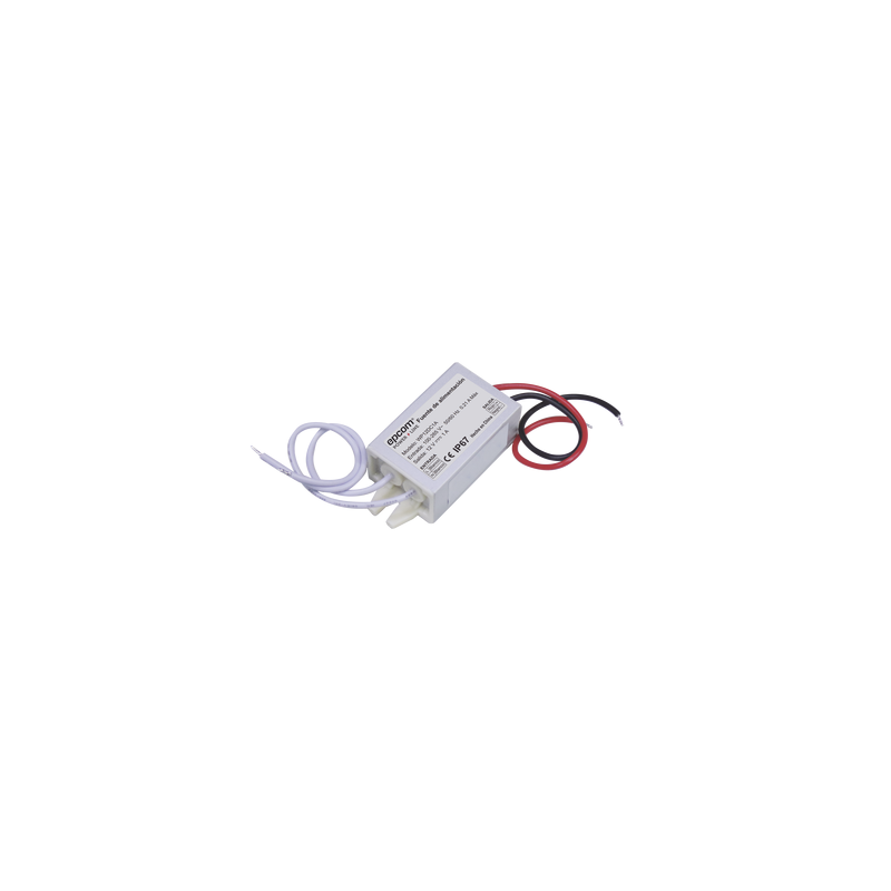 Fuente de Poder 12V 1A Waterproof IP67 Epcom | Precio México - Envío Inmediato | LM Soluciones
