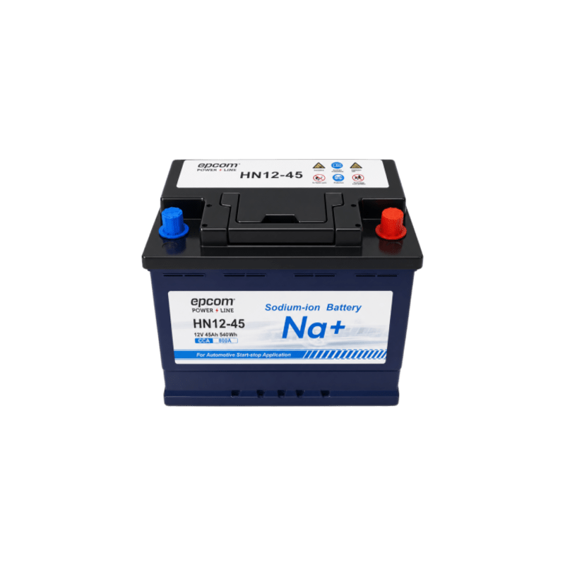 Batería Start-Stop Automotriz / 12 Vcc / 45 Ah / 800 CCA / 540 Wh / 3000+ Ciclos / IP65
