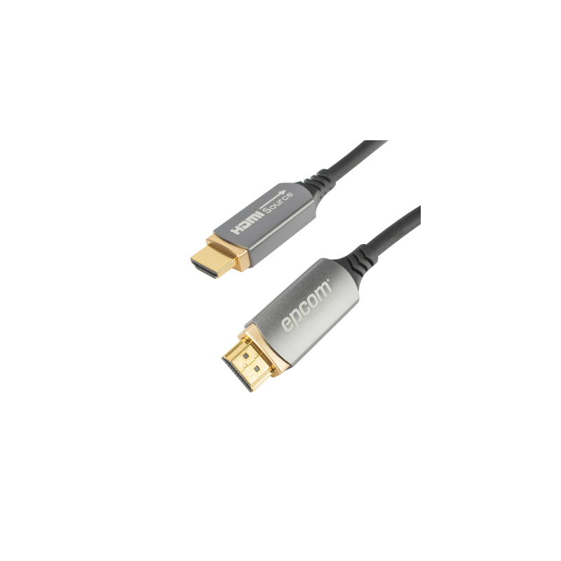 Cable HDMI Fibra Óptica 10m 8K 2.1 Epcom ProAudio | Precio México - Envío Inmediato | LM Soluciones