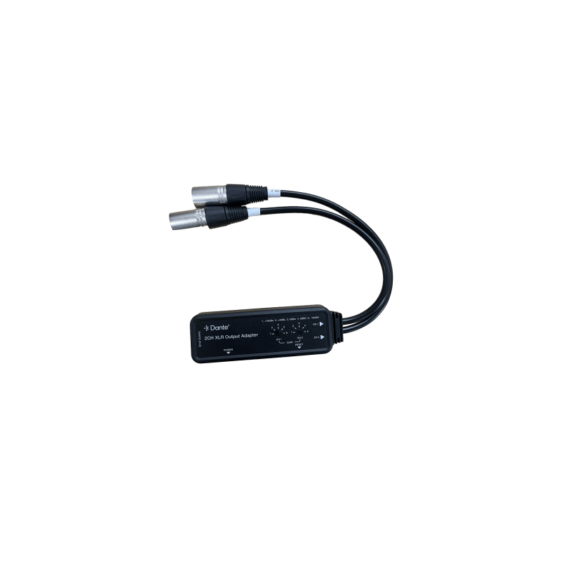 Extensor de Audio Dante EPCOM PROAUDIO 2CH XLR | Precio México - Envío Inmediato | LM Soluciones