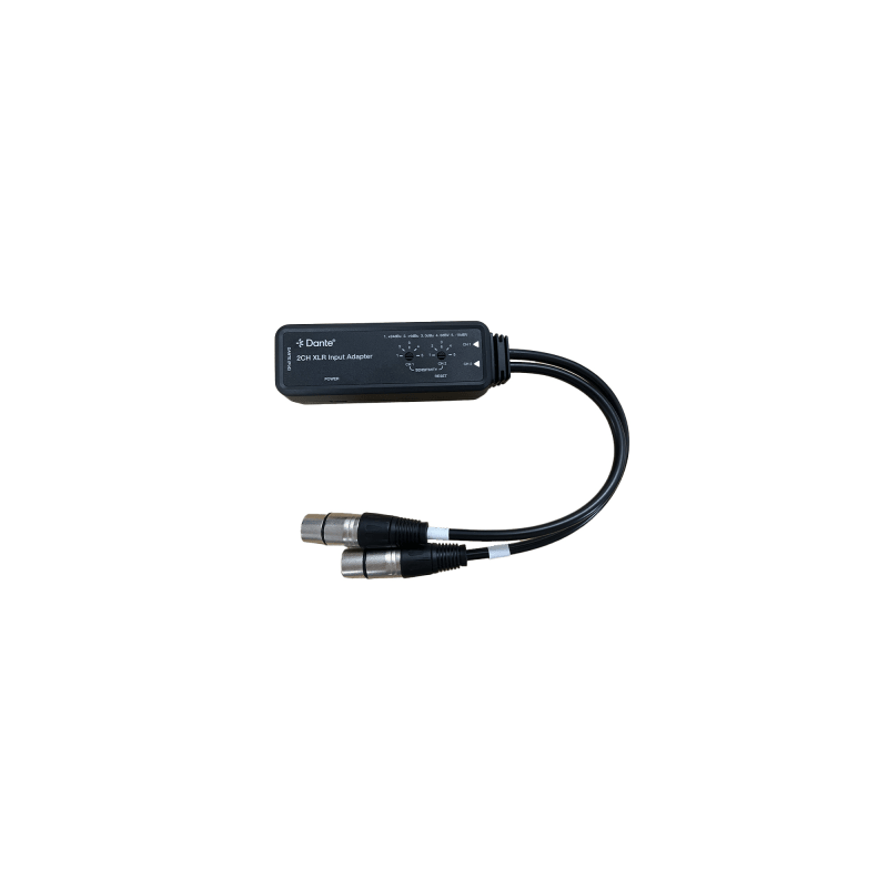 Extensor de Audio Dante® 2CH XLR Input | EPCOM PROAUDIO | Precio México - Envío Inmediato | LM Soluciones