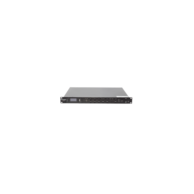 Amplificador Mezclador EPCOM PROAUDIO 120W RMS 100V y Baja I