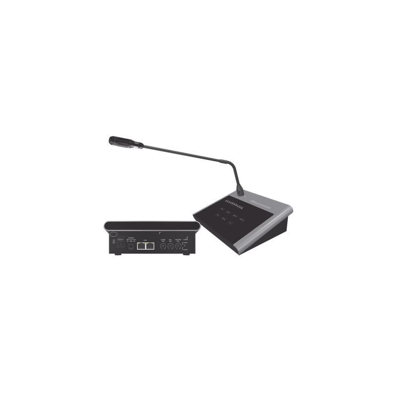 Micrófono Remoto 4 Zonas EPCOM PROAUDIO para Voceo | Precio México - Envío Inmediato | LM Soluciones