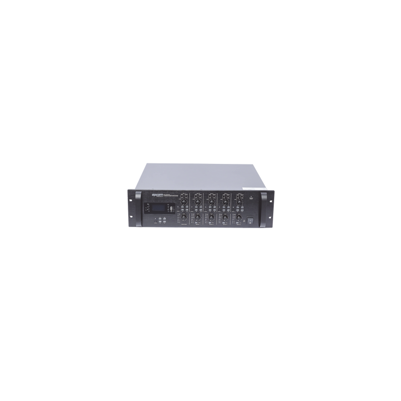 Mezclador Amplificador Audio 4 Zonas 240W RMS EPCOM PROAUDIO