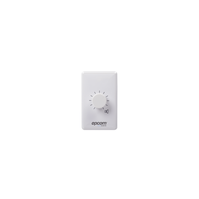 Control de Volumen 100W para Sistemas 70/100V EPCOM | Precio México - Envío Inmediato | LM Soluciones