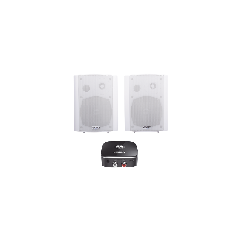 Kit Altavoces 2x20W RMS con Receptor Bluetooth EPCOM PROAUDI | Precio México - Envío Inmediato | LM Soluciones