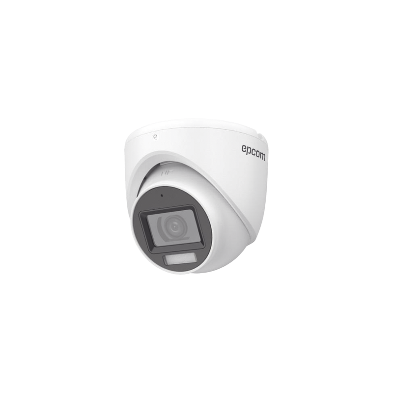 Cámara Turret EPCOM 2MP Dual Light ColorVu Micrófono | Precio México - Envío Inmediato | LM Soluciones