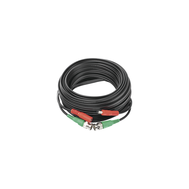 Cable Coaxial BNC RG59 10m 100% Cobre para Cámaras 4K | Precio México - Envío Inmediato | LM Soluciones