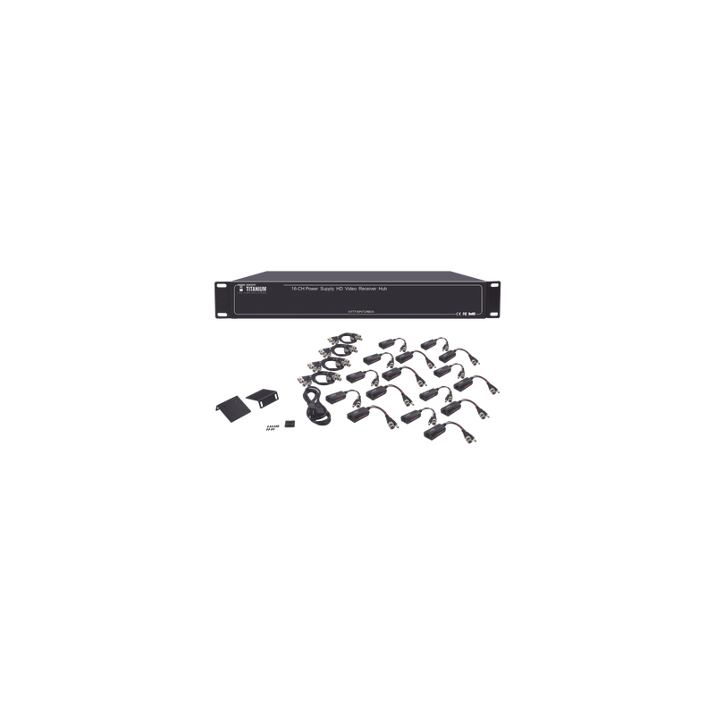 Kit Transceptor Activo 16 Canales EPCOM TITANIUM Video+Poder | Precio México - Envío Inmediato | LM Soluciones