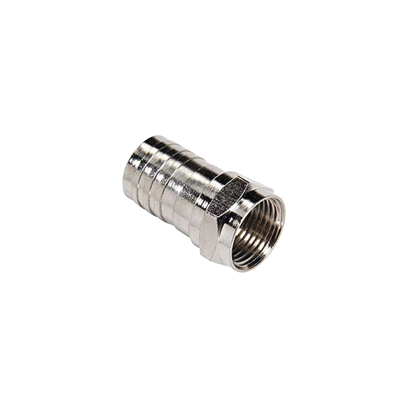 Conector F Macho Doble Blindaje RG-6 EPCOM Titanium | Precio México - Envío Inmediato | LM Soluciones