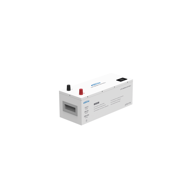 Batería Litio EPEVER LiFePO4 200Ah 2.56Kwh Monitoreo LCD