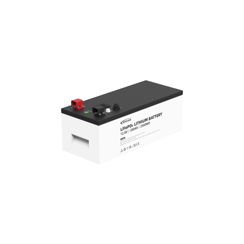 Batería Litio EPEVER 12.8V 200Ah 2.56Kwh LCD | Precio México - Envío Inmediato | LM Soluciones