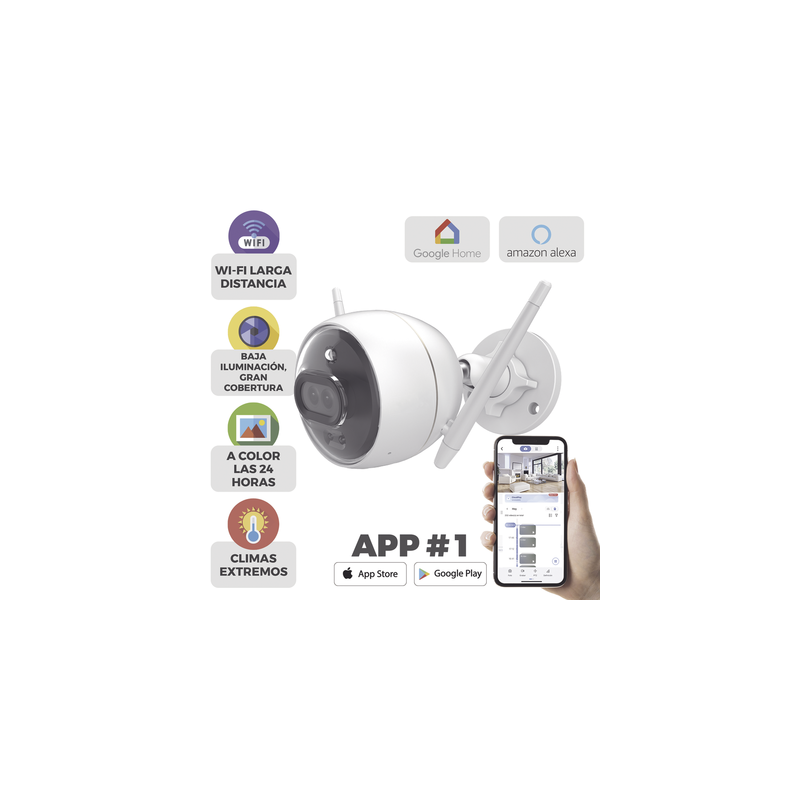Cámara Bala IP 2MP Wi-Fi Doble Lente EZVIZ C3X | Precio México - Envío Inmediato | LM Soluciones