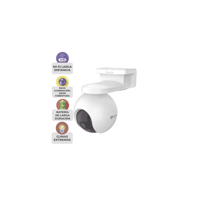 Kit Cámara Batería y Panel Solar EZVIZ CS-CB8 - LM Solucione | Precio México - Envío Inmediato | LM Soluciones