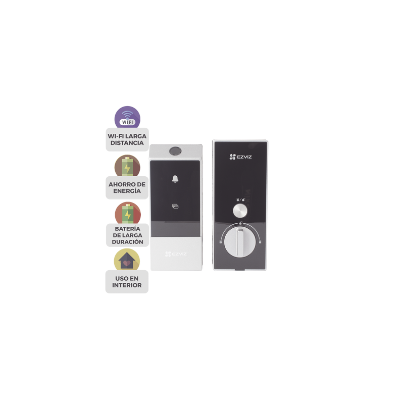Cerradura Inteligente EZVIZ CS-DL04/PRO WiFi | Precio México - Envío Inmediato | LM Soluciones