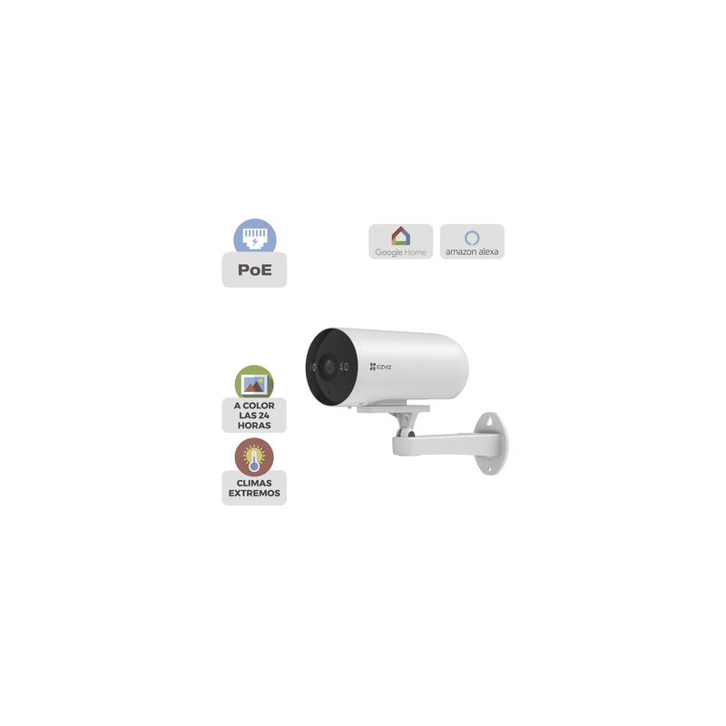 Cámara IP PoE EZVIZ 3MP | Detección AI y Visión Nocturna | Precio México - Envío Inmediato | LM Soluciones