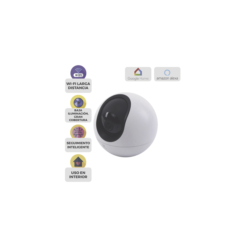 Cámara Mini PT IP 5MP Wi-Fi EZVIZ | LM Soluciones