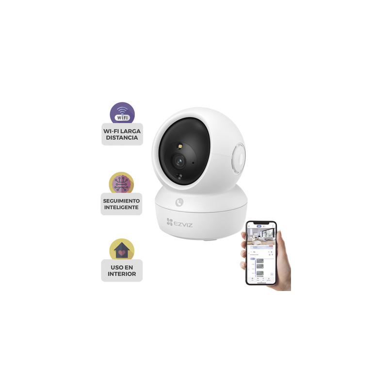 Cámara PT EZVIZ 3K 5MP con Detección Humana Inteligente | Precio México - Envío Inmediato | LM Soluciones