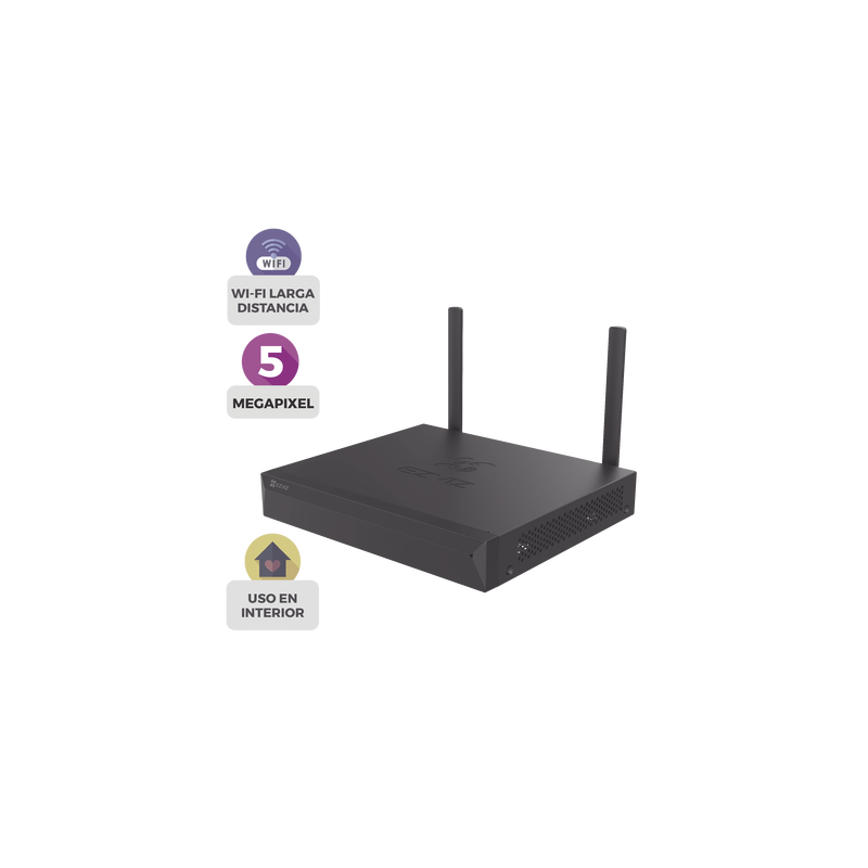 NVR Inalámbrico WiFi EZVIZ 8 Canales 5MP H.265 | Precio México - Envío Inmediato | LM Soluciones