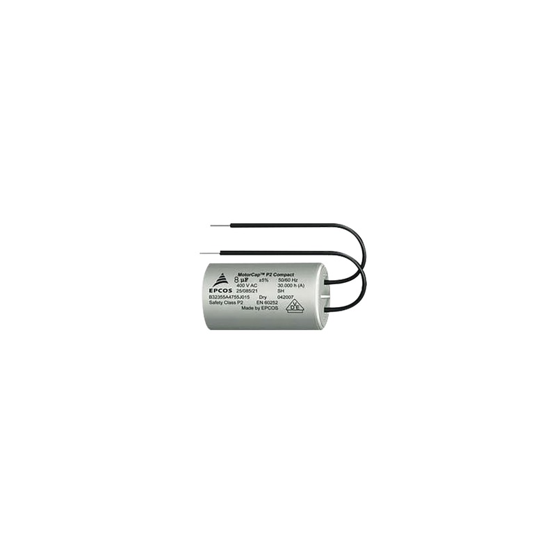 Capacitor de Arranque 8uF 400V FAAC para Barrera Serie 615