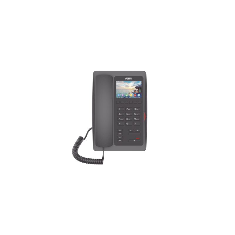 Teléfono IP WiFi Hotelería FANVIL H5W Negro Pantalla 3.5