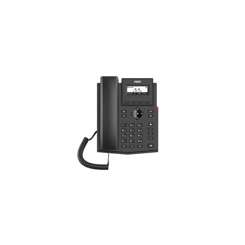 Teléfono IP Fanvil X301P 2 Líneas SIP PoE HD Audio | Precio México - Envío Inmediato | LM Soluciones