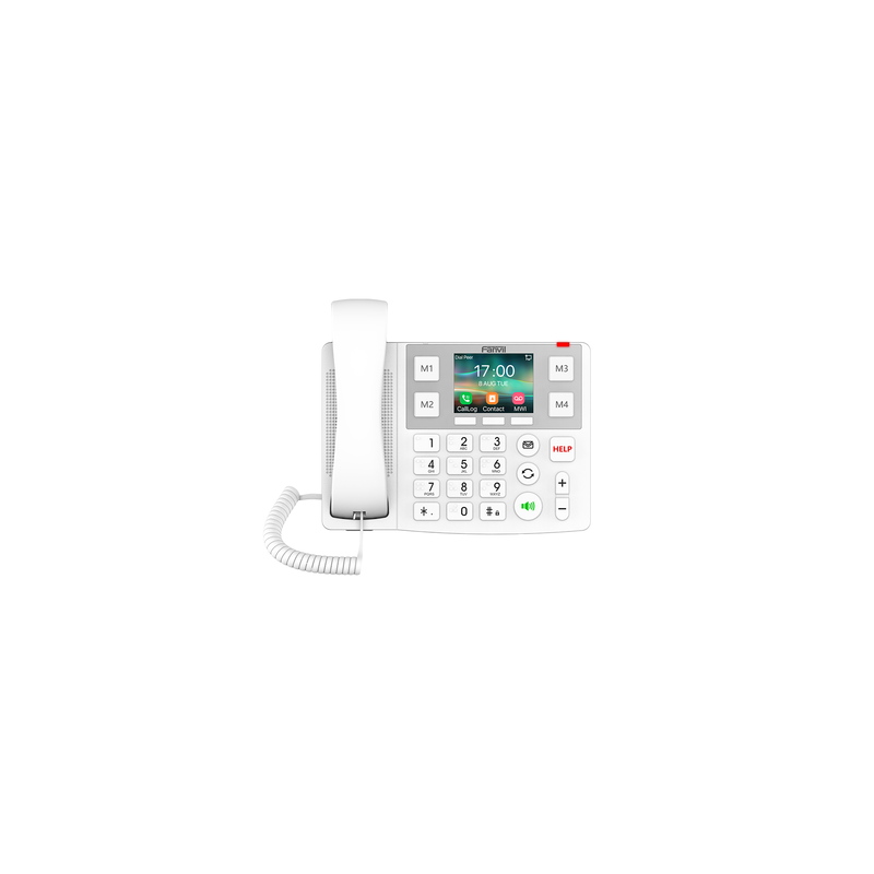 Teléfono IP Wi-Fi Botones Braille Grandes FANVIL | Precio México - Envío Inmediato | LM Soluciones