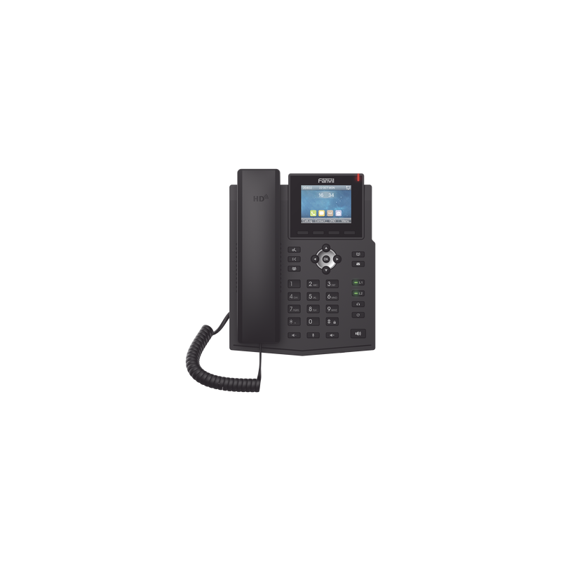 Teléfono IP FANVIL 4 líneas SIP con PoE y pantalla a color 2