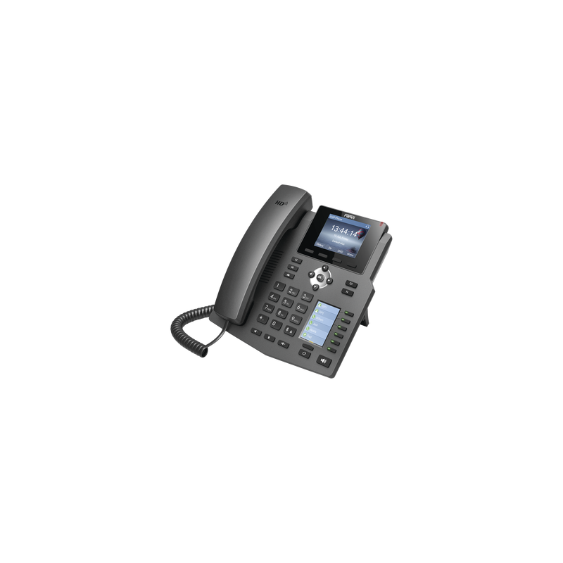 Teléfono IP Fanvil X4 - 4 líneas SIP, 2 pantallas LCD, 6 BLF | Precio México - Envío Inmediato | LM Soluciones
