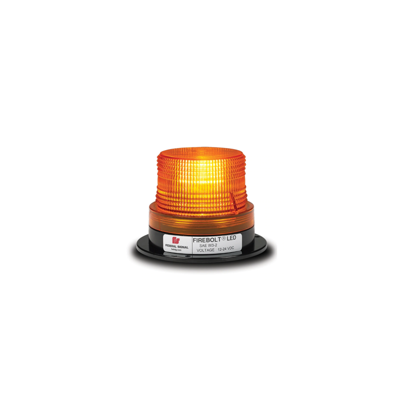 Estrobo Ámbar LED Federal Signal Firebolt Plus 12-72 Vcc | Precio México - Envío Inmediato | LM Soluciones