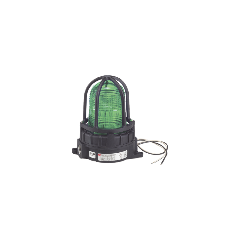 Luz de advertencia LED para ubicaciones peligrosas, 24 VCD,