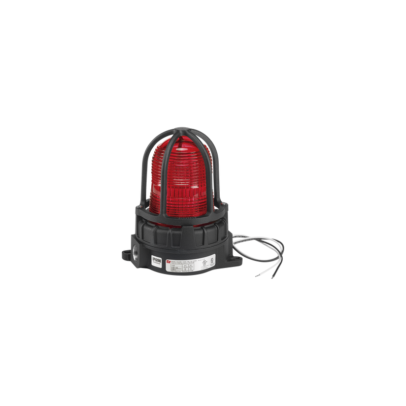 Luz de advertencia LED 24VCD Rojo Federal Signal