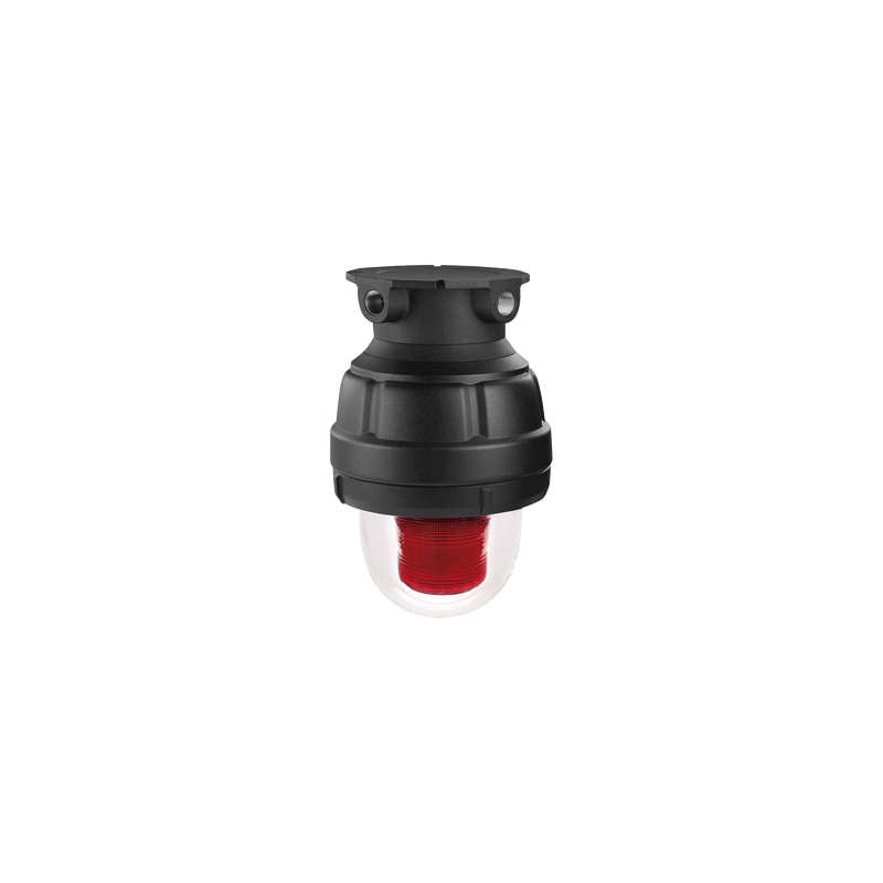 Luz estroboscópica antiexplosión Federal Signal 120Vca Rojo