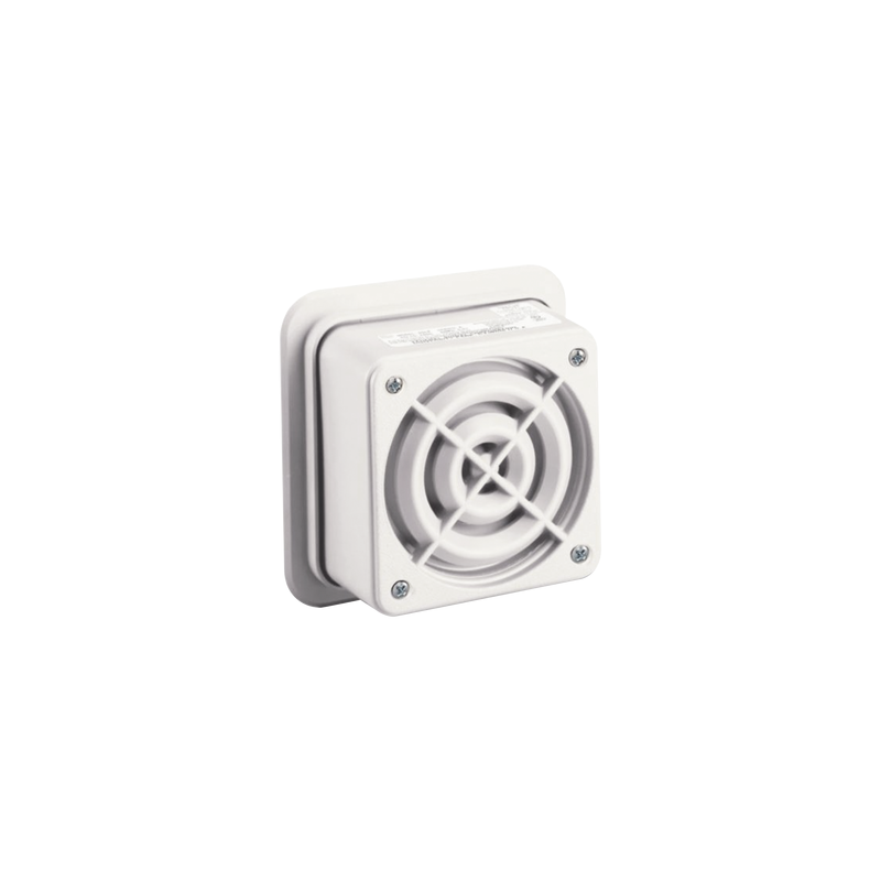 AudioMaster® Altavoz Reentrante Listado contra incendios UL de 2 Watts, De 25 Vrms color Beige
