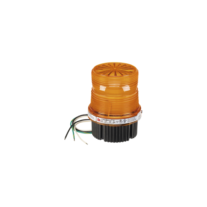 Luz estroboscópica Fireball® 120VCA ámbar UL/cUL