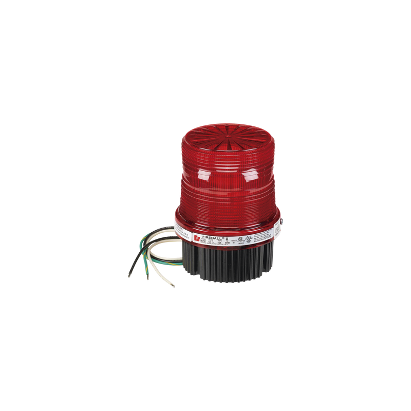 Estrobo Fireball para Ubicaciones Peligrosas 120Vca rojo - F
