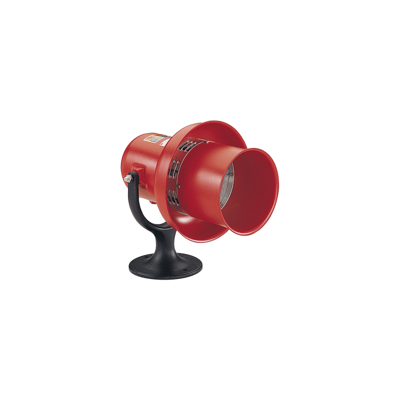 Sirena de alarma general Federal Signal 120Vca/cd roja