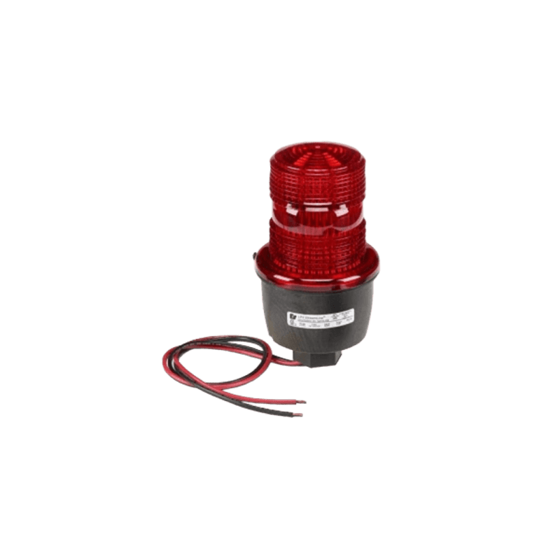 Luz de advertencia LED serie Streamline, 12-48 Vcc, roja