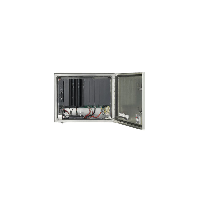 Control de sirena UltraVoice® y gabinete de batería con IP habilitado, bidireccional (radio de banda ancha y software SmartMsg se venden por separado)
