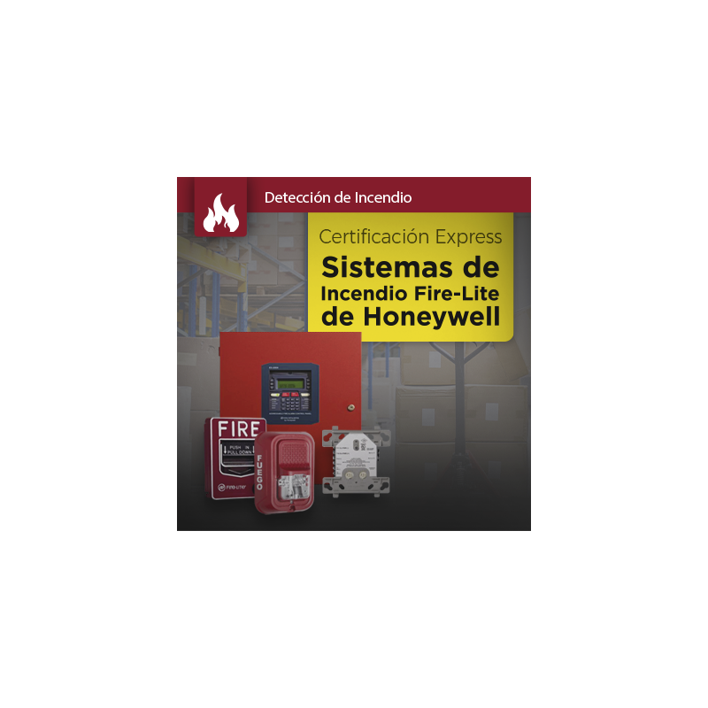 Certificación Virtual Fire Lite para Sistemas de Incendio | Precio México - Envío Inmediato | LM Soluciones