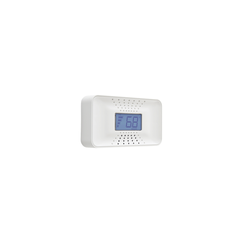 Alarma de monóxido de carbono (CO) con batería de 10 años y display digital de temperatura 